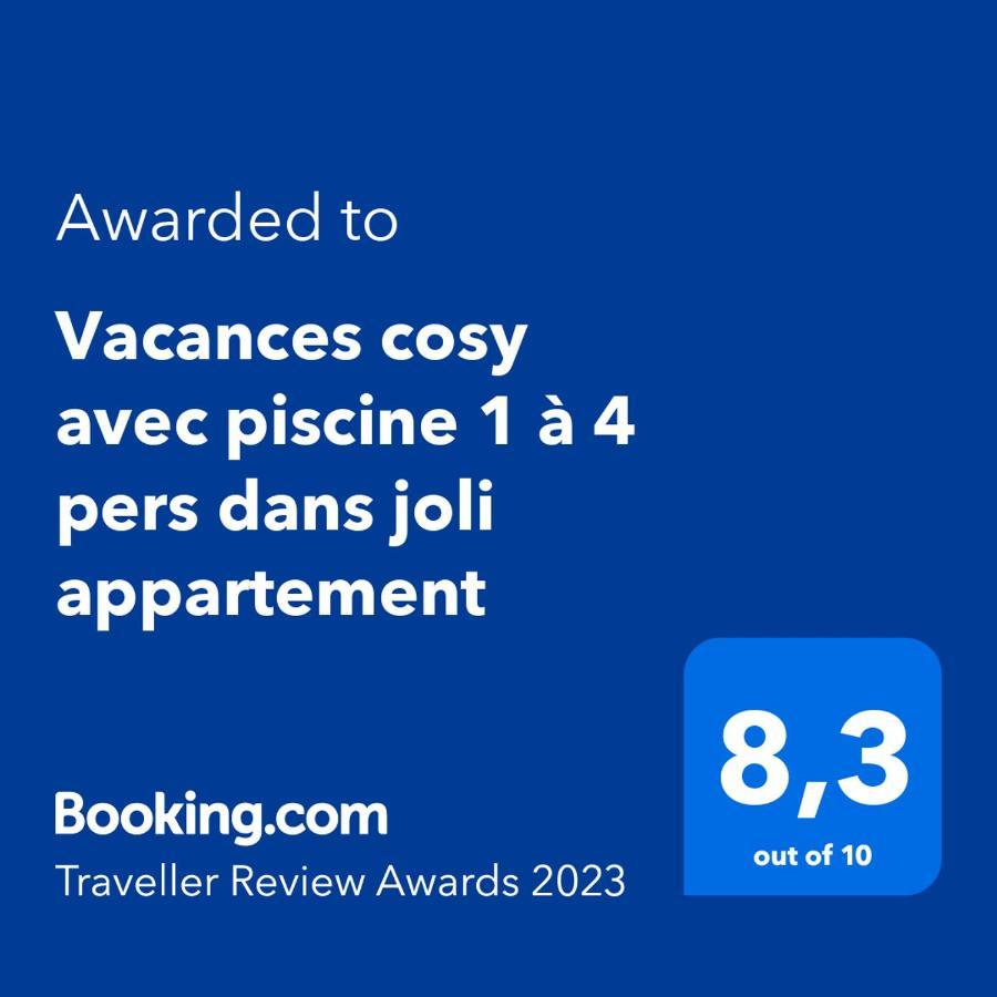Sérignan Vacances Avec Piscine Et Entree Autonome Dans Jolie Appartement Jusqu'A 4 Personnes מראה חיצוני תמונה